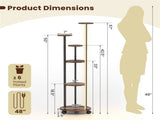 6-Tier Plant Stand with RGB Light Strip, Smart APP & Remote Control Plant Shelf for Home 54146923