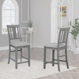 ZUN Dining Room Furniture Counter Height Chairs Set of 4, Kitchen Chair with Padded Seat , Upholstered W1998126393