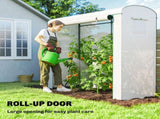 Garden Bed with Mini Greenhouse 94417486