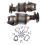 ZUN Catalytic Converters Bank 1 and 2 For Honda Accord Odyssey Ridgeline Pilot Acura MDX TL 3.0L 3.5L 43957655