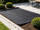 4x100FT 8OZ Non Woven Geotextile Fabric, Heavy Duty Weed Barrier Landscape Fabric, Ground Cover Weed 24176939