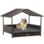 ZUN Dog Bed/ Dog House / Rattan Pet Sofa （Prohibited by WalMart） 91663211