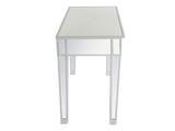 Mirrored Makeup Table Desk Vanity for Women with 2 Drawers 52698574