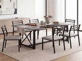 71 Inch Conference Table with Built-in Charging Station, Large Meeting Room Table for Office & 02412555