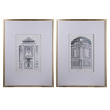 Set of 2 Fake Pencil Architectual Wall Art, Wall Decor Accent, 24" x 32" W2078130277