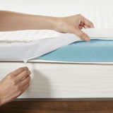All Season Reversible Hypoallergenic Cooling Mattress Topper B03595134