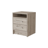 Philadelphia Nightstand, Two Drawers, Concealed Shelf B128P148785