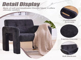 Modern Minimalist Casual Single Armchair Living Room, Bedroom, Office Area Upholstered Chair 17513857
