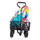 Wagon Cart Garden cart trucks make it easier to transport firewood TC1840BKG W22755691