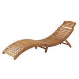 LAHAINA WOOD FOLDABLE CHAISE LOUNGE 57076.00