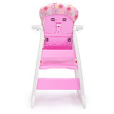 Multipurpose Adjustable Highchair for Baby Toddler Dinning Table with Feeding Tray and 5-Point W2181P154927