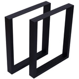 Square Table 28X 24" ,Wide Metal Table , Heavy Duty Steel Desk Table Leg Dining Table W46541485