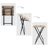 No Assembly Required TV Trays for Eating Set of 4 with Stand,Folding Snack Tray Table Set,Folding TV W2167P164302