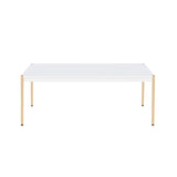 Otrac White & Gold Finish Coffee Table B2726P288769