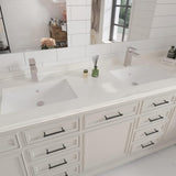 Single Handle Faucet, Brushed Nickel Single Hole Faucet, Solid Brass Modern W1386P331308