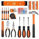 ZUN 152 piece Tool Set General Hand Tool Kit with Plastic Toolbox Storage Case Automotive Wrench Sets 42357518