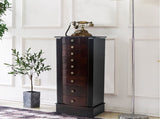 Jewelry Cabinet Box Storage Chest Necklace Wood Walnut Stand Organizer 28727290