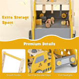 Wooden Baby Walker with Multi-Fun Tool Bench 50707500