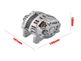 110A 12V Alternator with 6-Groove Clockise Fits for Nissan Juke 1.6L l4 GAS 2011-2017 231001KM1A 46445023