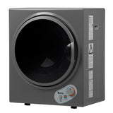 GYJ25-78G2 Compact Portable Household clothes Dryer 2.5KG 1.6cuft with Stainless Steel Drum Black 01341671