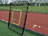 Professional Galvanized Steel Pipe Rebound Soccer/Baseball Goal Black 09423191