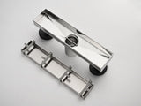 12 Inch Linear Shower Drain with 2-in-1 Flat & Tile Insert Removable Cover, 304 Stainless Steel with 73176430
