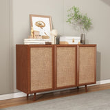 Entryway Storage Media Console Farmhouse Tv Stand Accent Buffet Sideboard Cabinet With Doors and W2263P207528