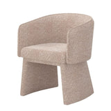 ZUN Modern style simple and elegant chair, white leisure chair, suitable for dining/bedroom/living W487P186360