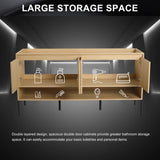 60" Freestanding Bathroom Vanity & 4 Soft-Close Cabinet Doors -Excluding Sink W1972P199464