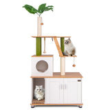 Cat Tree Cat Tower with Cabinet 60292758