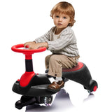 6V Kids Ride On Electric Wiggle Car,Flashing & Shock absorbing PU Wheels For Effective Floor W1578P213377