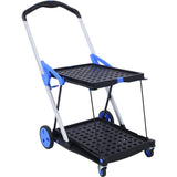 Collapsible Utility Multi Use Functional Collapsible Shoppings 2-Tier Collapsible Shopping 84897453