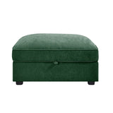 Ottoman - chenille-Green W3041P293498