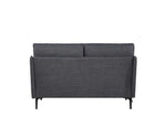 ZUN 2 Seater Sofa For Primary Living Space , Bed Room, Office, 2 Pillows,Metel Legs W820P224385