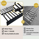 Convertible Pull Out Sofa Bed Queen Size, 3-in-1 Convertible Sleeper Couch with Thicked Cushions and W3163P269663