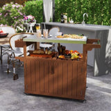 Camping CartGrill CartOutdoor Bar Cart 44467368