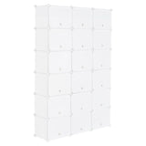 12-Tier Portable 72 Pair Shoe Rack Organizer 36 Grids Tower Shelf Storage Cabinet Stand Expandable 00409728