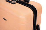 Expandable 3 Piece Luggage Sets PC Lightweight & Durable Suitcase with Two Hooks, Spinner Wheels, 57841109