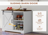 Kitchen Sideboard Storage Cabinet - White 75844736
