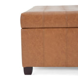 ISABELLA Storage Ottoman, PU N757P254449O
