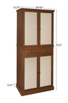 ZUN 4 Door Cabinet with 1 Drawer, with 4 Adjustable Inner Shelves, Storage Cabinet W688141543