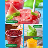 110V Commercial Slushy Machine 45L 3 Tank 1100W Stainless Steel Margarita Frozen Drink With Powerful W1676P146602