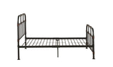 Sandy Grey Full Panel Bed with Slat B062P215390
