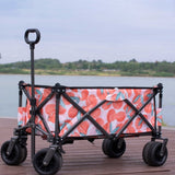 Utility Park Garden Cart Tool Customized Color Folding Camping Trolley Outdoor Picnic Beach Wagon, W321P297095