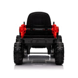 Ride on Tractor with Trailer,24V 400W Powered Electric Tractor Toy w/Remote Control,electric car for W1578P194696