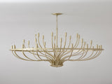 36-Light Gold Chandelier Industrial Iron Candle Chandelier Modern Suspended Farmhouse Chandeliers W5008P464950