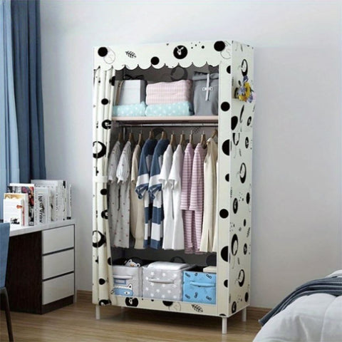 ZUN simple wardrobe or shoe cabinet, bedroom cloth wardrobe storage is simple, modern, very economical, 69537344