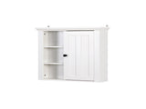 Bathroom Wooden Wall Cabinet with a Door 20.86x5.71x20 inch 03968615