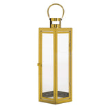 ZUN FRANK 23"H STAINLESS STEEL LANTERN 72191.00GLD