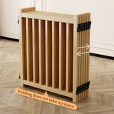 (6 Panel) Wooden Freestanding Dog Gates for The House,Dog Gates for Doorways, Stairs,Wood Dog Fences W2641P336052